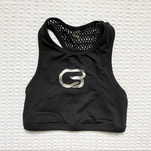 Beyond yoga sportflex punched bra black Cyclebar S